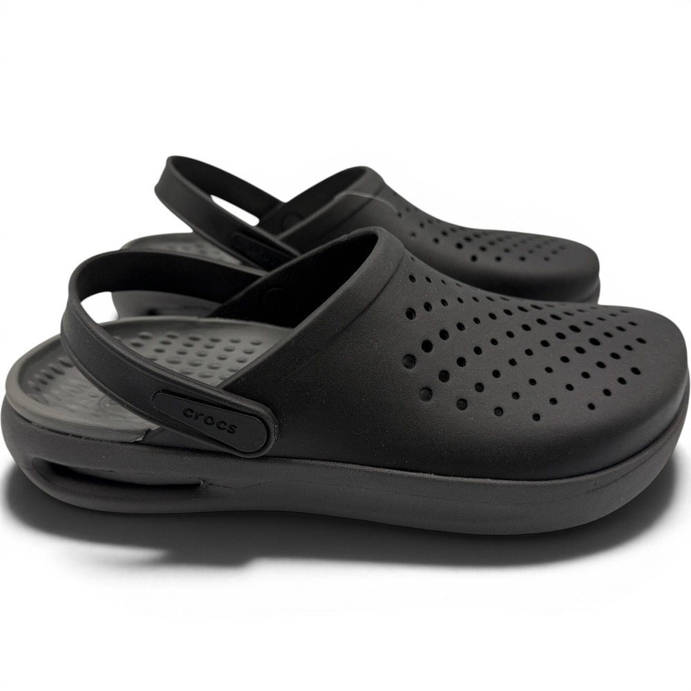 Crocs InMotion Clog LiteRide Mens 8 Womens 10 Black 209964-001 **NEW** - Picture 7 of 10